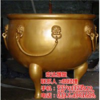 摆件故宫铜大缸制作、铜大缸批量生产、铜大