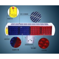 天津一体式太阳能警示灯 道路安全警示灯厂家